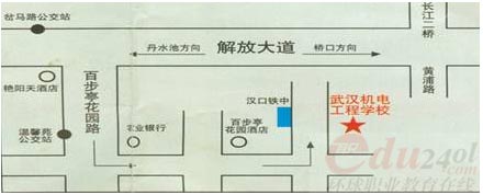 武漢08年經濟師考試考點地圖